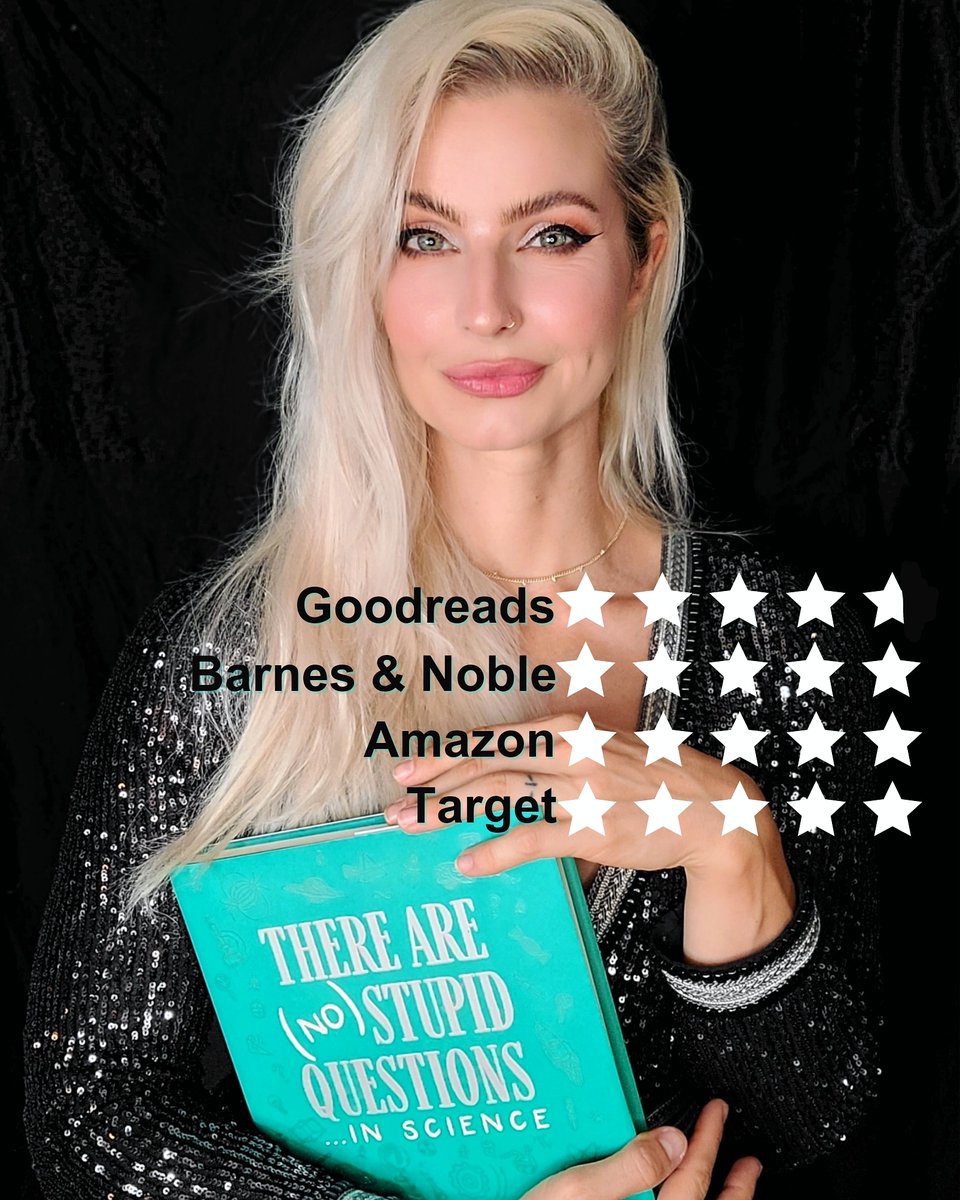 Leah Elson (@gnarlybygnature) on Twitter photo THANK YOU REVIEWERS! Week 1 has been wildly successful! Thank you for laughing at the jokes, loving the illustrations, and sharing your invaluable opinions 🤓✌️☺️ There Are (No) Stupid Questions... in Science: Available EVERYWHERE! <a href="/BlackstoneAudio/">Blackstone Publishing</a> #book #BookRecommendations THANK YOU REVIEWERS! Week 1 has been wildly successful! Thank you for laughing at the jokes, loving the illustrations, and sharing your invaluable opinions 🤓✌️☺️ There Are (No) Stupid Questions... in Science: Available EVERYWHERE! <a href="/BlackstoneAudio/">Blackstone Publishing</a> #book #BookRecommendations