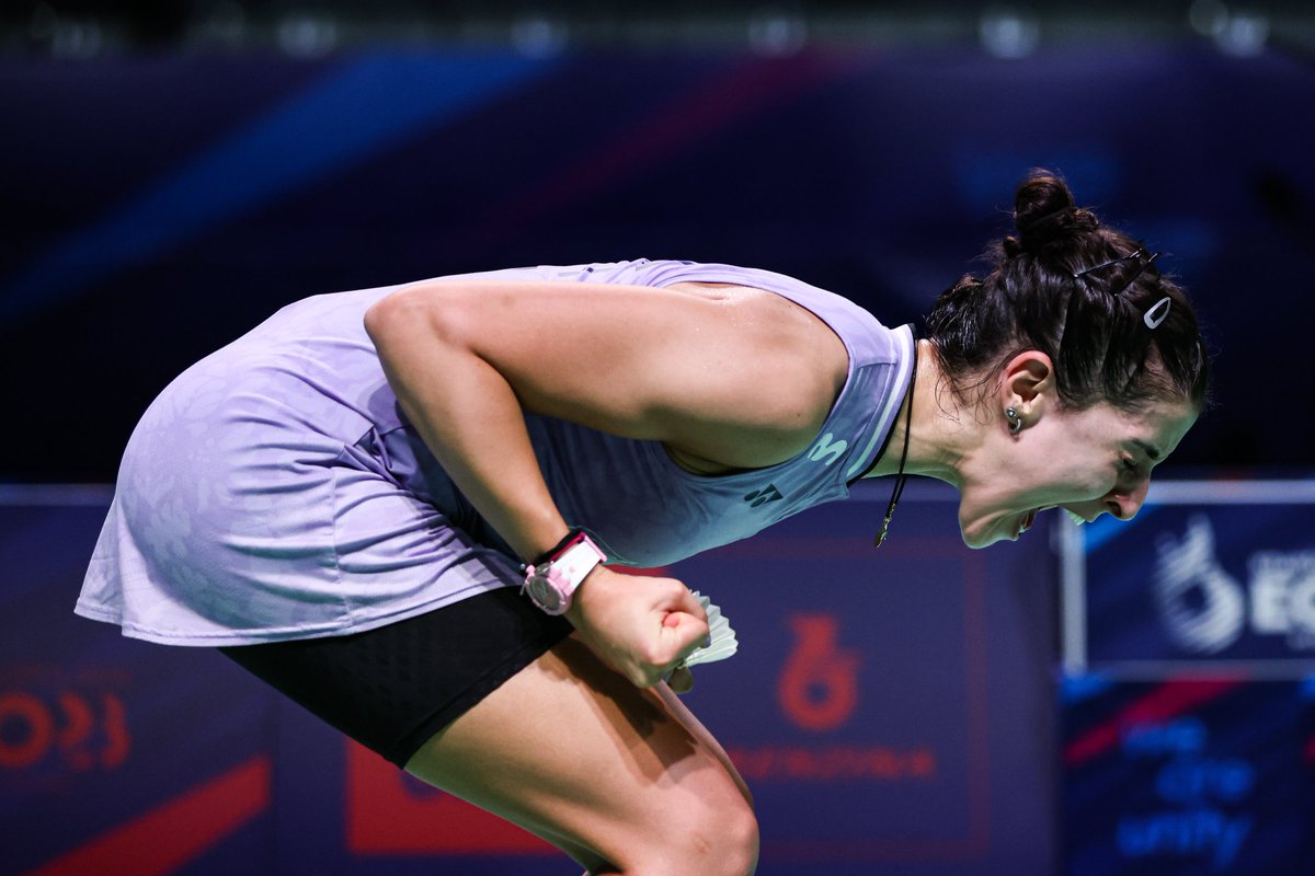 CarolinaMarin's tweet photo. European Games champion!!🥇 The 7️⃣th European championship!! Thank you for your unconditional support 🫶

Campeona de los Juegos Europeos! 🥇 El 7️⃣º campeonato de Europa! Gracias por vuestro apoyo incondicional ❤️

📸 @badmintonphoto

#PuedoPorquePiensoQuePuedo https://t.co/wfrRKtrcHy