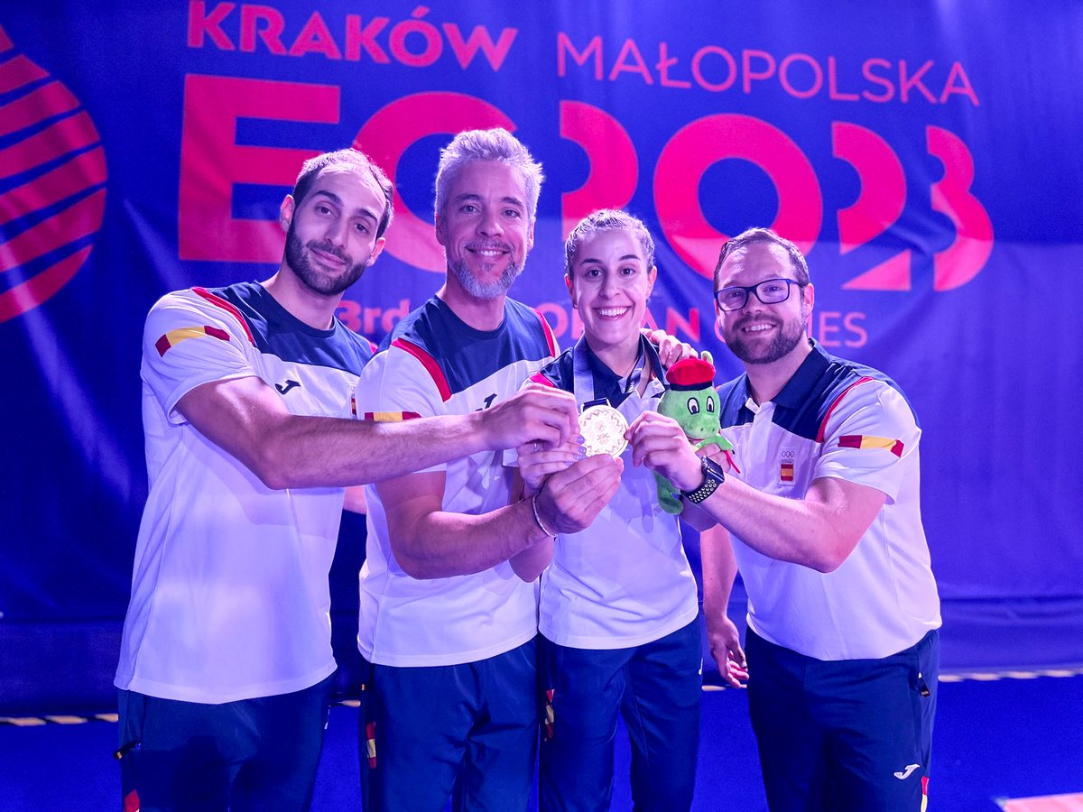 European Games champion!!🥇 The 7️⃣th European championship!! Thank you for your unconditional support 🫶

Campeona de los Juegos Europeos! 🥇 El 7️⃣º campeonato de Europa! Gracias por vuestro apoyo incondicional ❤️

📸 <a href="/badmintonphoto/">Badmintonphoto</a>

#PuedoPorquePiensoQuePuedo
