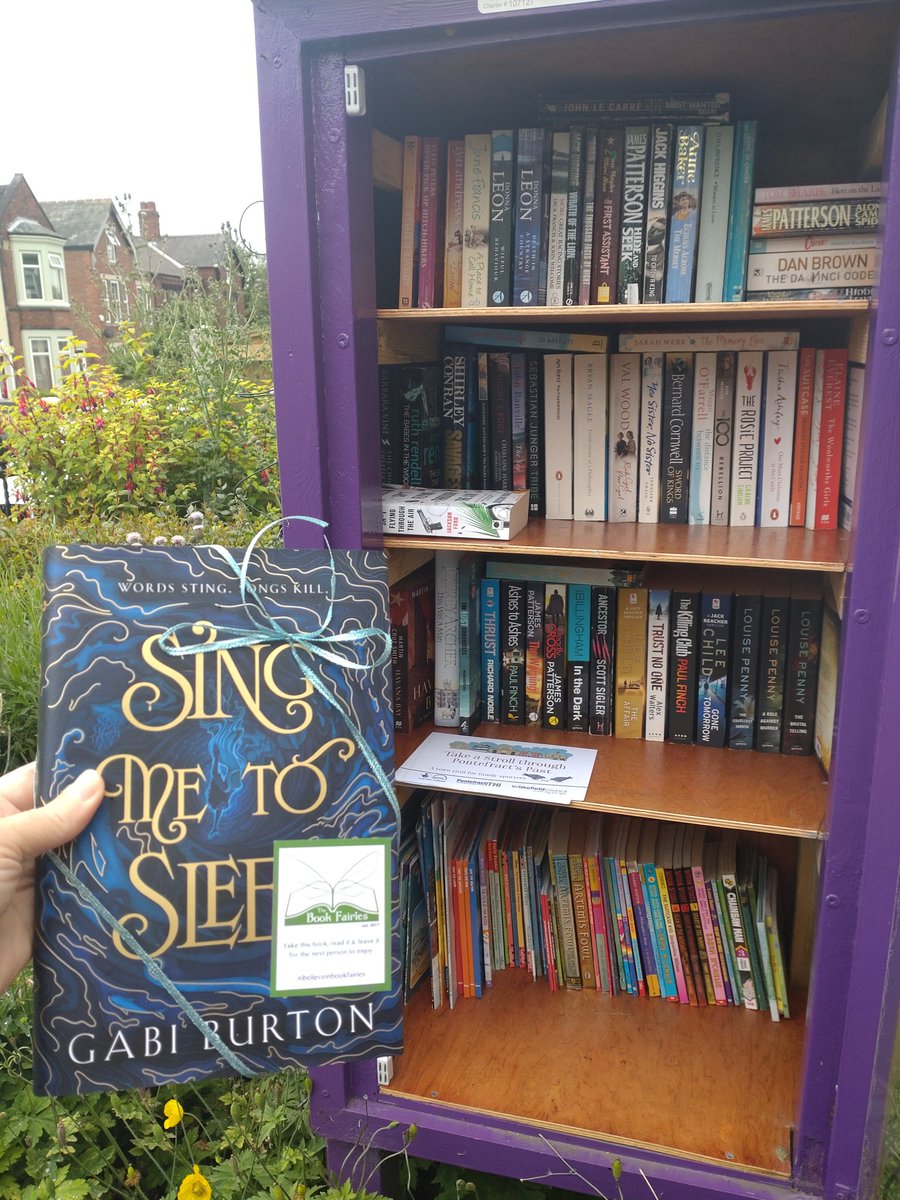 _AnnaBlight's tweet photo. “I know better than to trust my first instinct”
The Book Fairies are sharing copies of #SingMeToSleep by #GabiBurton all over the UK.
Who will be lucky enough to spot 3 in Pontefract?
#ibelieveinbookfairies #TBFSing #TBFHodder #BLMBookFairies #DebutBookFairies https://t.co/97OBKZJNrh