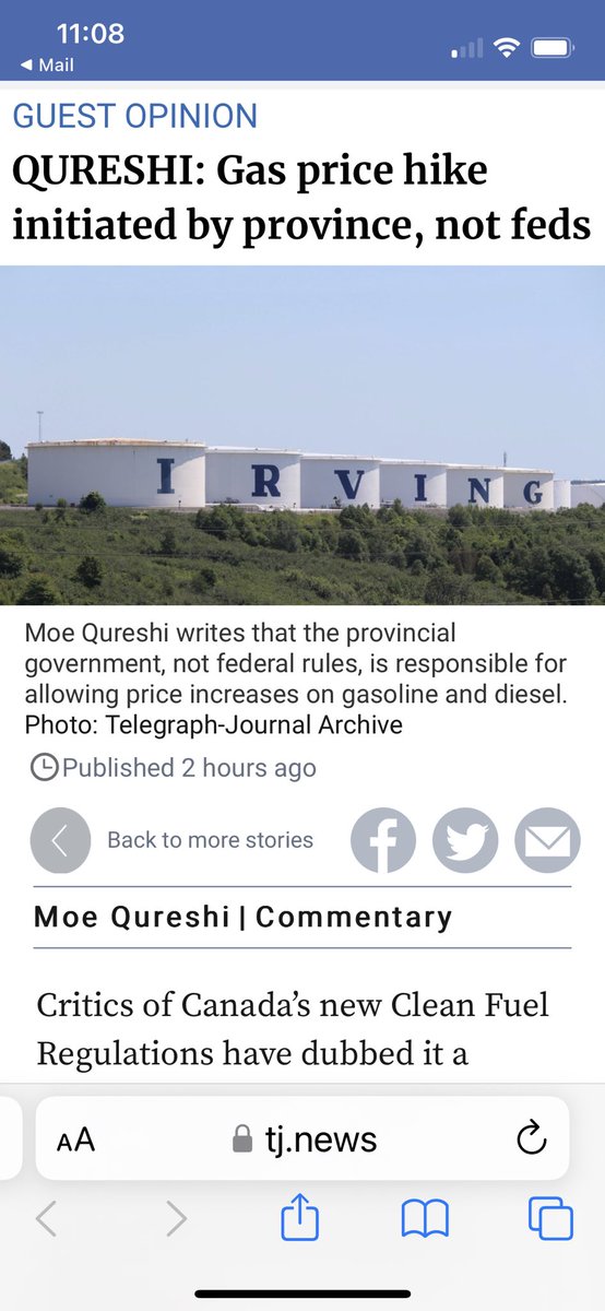 BAStephenson60's tweet photo. New Brunswickers unhappy with new gas price increases  should read this. Additional pages in🧵 ⬇️:

Thanks Moe Qureshi and TJ. https://t.co/MlzqXBaUrc