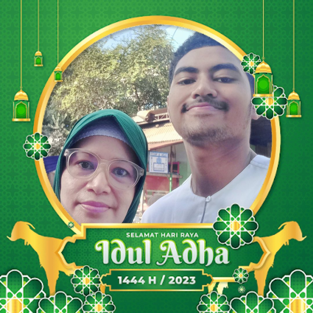 RismaUp's tweet photo. Happy Eid Al-Adha 1444 H 💚🤍#latepost https://t.co/rJbNgvYhI2