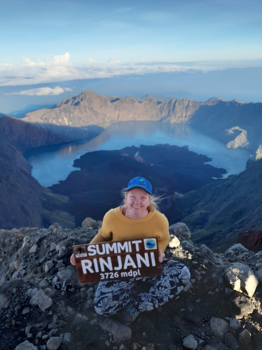 I climbed a mountain!! #indonesia #steephike #achieved