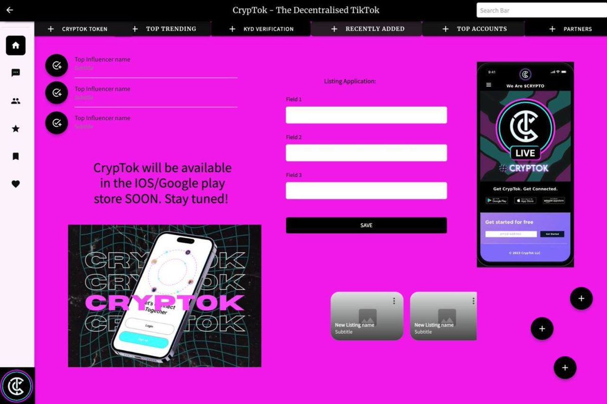 MonkeySpank420's tweet photo. What to expect next week for #CrypTok @CrypTokGlobal :
CrypTok swap will go live over the next few hours.
Updating the whitepaper and adding some more important information.
Inviting a few whales that our dev Alapha personally knows in real life to come grab a bag before we start pumping too hard, which will be helpful for our floor. It’s important we build a solid strong floor before we just start pumping and people start using our team and alpha players as exit liquidity.
$Crypto has barley even started, but trust us on this, when we are ready to moon, CrypTok will moon HARD and everyone in the #crypto space will hear about it.
Our developer Alpha will also be inviting some of her personal contacts that she's made in this space who have plenty of beans to throw around on a bullish diamond handed community and team. She has yet to send any of the big guys to the chart because they will gobble up the whole supply this early like savages, but she doesn't think we are ready for that just yet. She hopes the paper hands just get bored and shakeout.
Whales will test small buys at first, but as they see strong holders, they will continue buying and DCA’ing and getting their other whale friends in, so it’s important we keep up the momentum up, but also not panic if we have a few people that take profits here and there. This MC is nowhere near what she has in mind for CrypTok. We will leave these prices in the dust, and we will be headed to the 10's, if not 100's of millions MC targets in the very near future.
Sneak peak / preview of the official CrypTok ios/google play application (V1) will be dropped sometime this week.
Let’s continue smashing higher lows and we can assure you a MASSIVE breakout will take place over the next week.
Bring everyone you like and know to come join the $CRYPTO army and let’s get to rocking the #BSC/#BNBChain!
https://t.co/X8xplT29pd
https://t.co/l9DUuU9JYH
CA: 0x3Fa0582178390a1ae9d486054Bc662741dcA5224