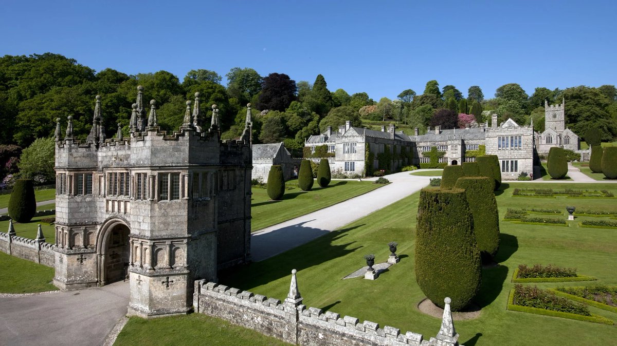 Lanhydrock House, Cornwall, England.