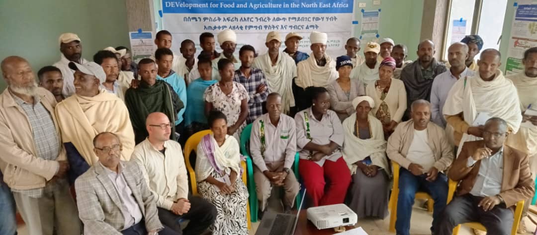 ASARECA's tweet image. @ASARECA joins partners #CIHEAM-BARI, #Water &amp;amp; Land Resource Centre, Addis Ababa University, in a workshop, July 1, 23 to validate Best Management Practices with Ethiopian farmers in North Mecha Woreda, Weste Gojjam under the WATDEV Project. Meeting attracted 45 participants.