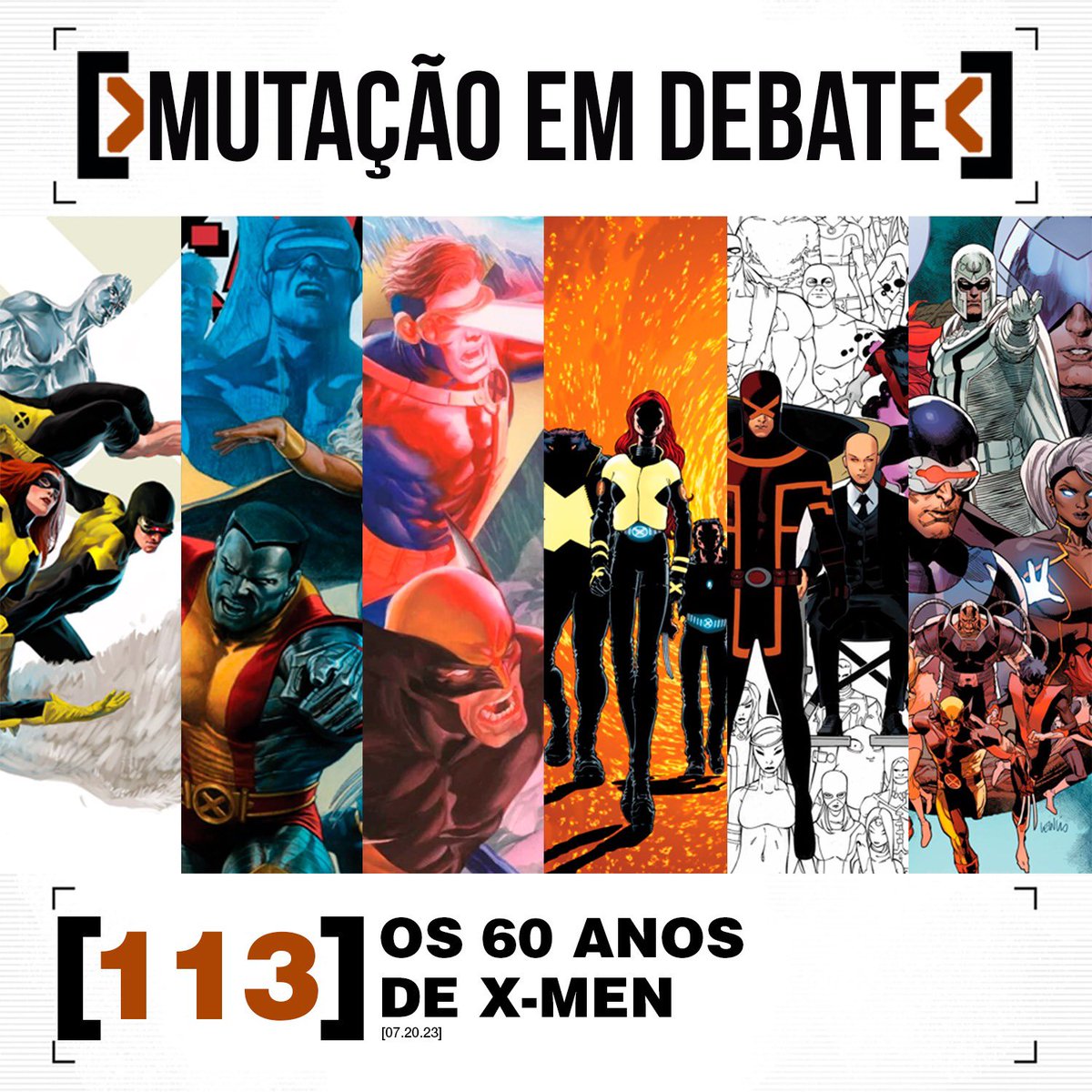 MutacaoEmDebate's tweet photo. Num 2 de julho, há exatos 60 anos, X-Men 1 chegava aos leitores nos EUA. Para celebrar essa data especial, está no ar o Mutação em Debate #113: Os 60 Anos dos X-Men https://t.co/8bW5cCPZN3 https://t.co/v6LvrI8N51