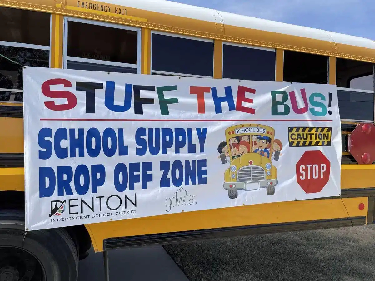 VoiceofDenton's tweet photo. 🎒📚✨The 2023-2024 school year is fast approaching and many Denton families need our help to gather essential school supplies. Denton ISD, along with several local organizations, are gearing up to support these students and https://t.co/ebElDczDhP https://t.co/XtehySPpkR