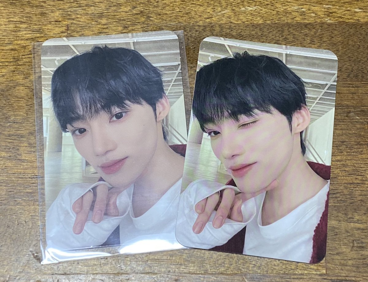ri_kappa017's tweet photo. 【交換】THE BOYZ ZENERATION ドボイズ ドボ 

[譲]
特典トレカ  ニュー
ランダムフォト ジュヨン、サンヨン
Delicious 初回限定盤 ヒョンジェ
CD特典ポストカード ヒョンジェ

[求]
ヨンフン
(ランダムフォトは💙付き���先)

池袋周辺手渡しor郵送📮
検索から気軽にお声かけください(  ..)"

+ https://t.co/4RwFcewKHI