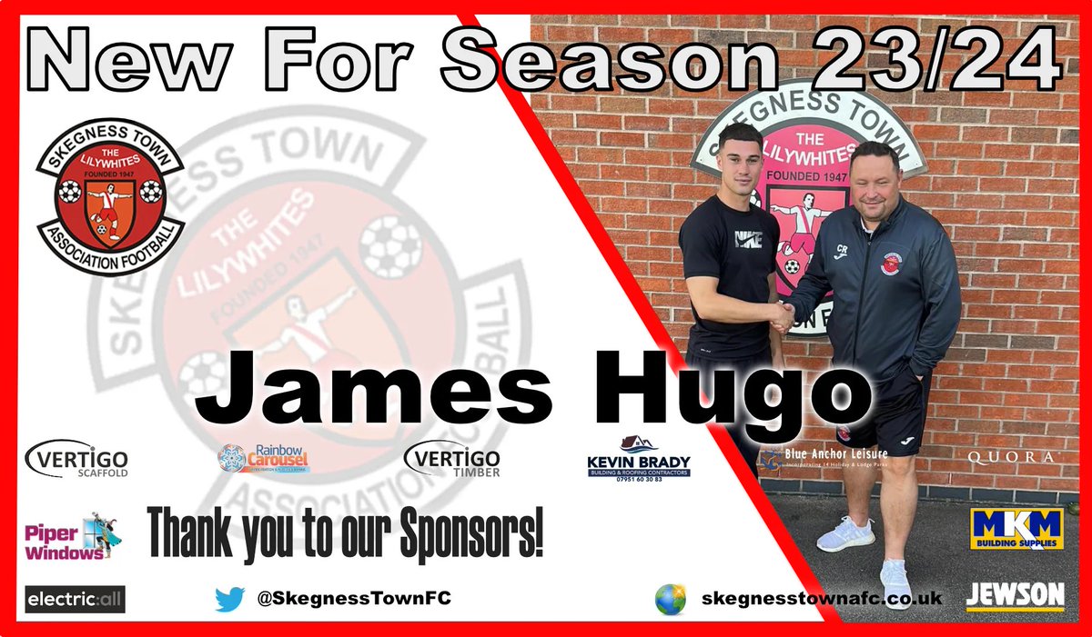 And more... We're pleased to announce the signing of highly sought-after, <a href="/jameshugo_/">James Hugo</a>. James joins us after recovering from a serious injury but mainly had played for Spalding in his career. James adds huge amounts of quality to an already strong squad, welcome James!
#COST🔴⚪