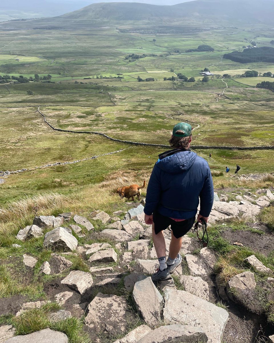 A lovely weekend in the Dales for our 11th wedding anniversary . All the geography 🌍💚