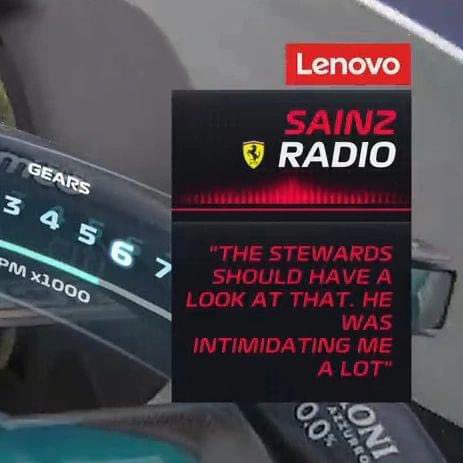 No intimidating > Stop Inventing 🫥

#ferrari #CarlosSainz #f1