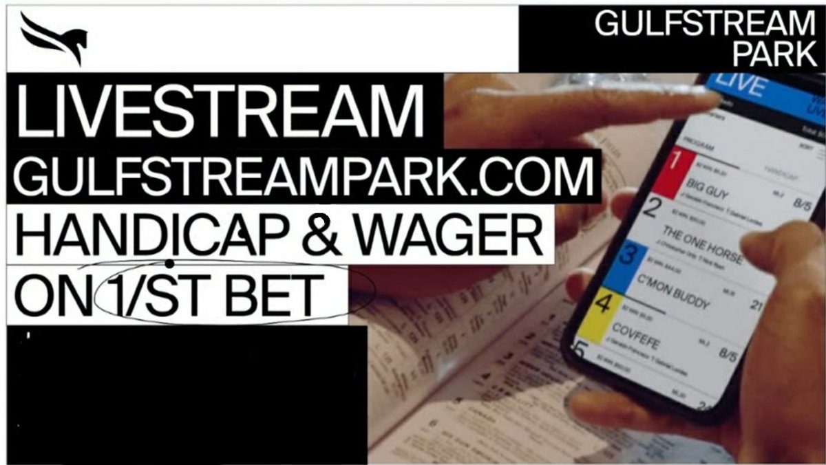 GulfstreamPark's tweet photo. This Sunday, July 2nd, the #SummitofSpeed continues at #GulfstreamPark with nine races including the Bob Umphrey Sprint Stakes. First race PT 12:50PM. #RoyalPalmMeet
Watch our LIVE racing here:
👉https://t.co/yAR9R0vofC
Transmisión EN VIVO en Español:
👉https://t.co/ew9y8RjXe0 https://t.co/qLflWNaLAf