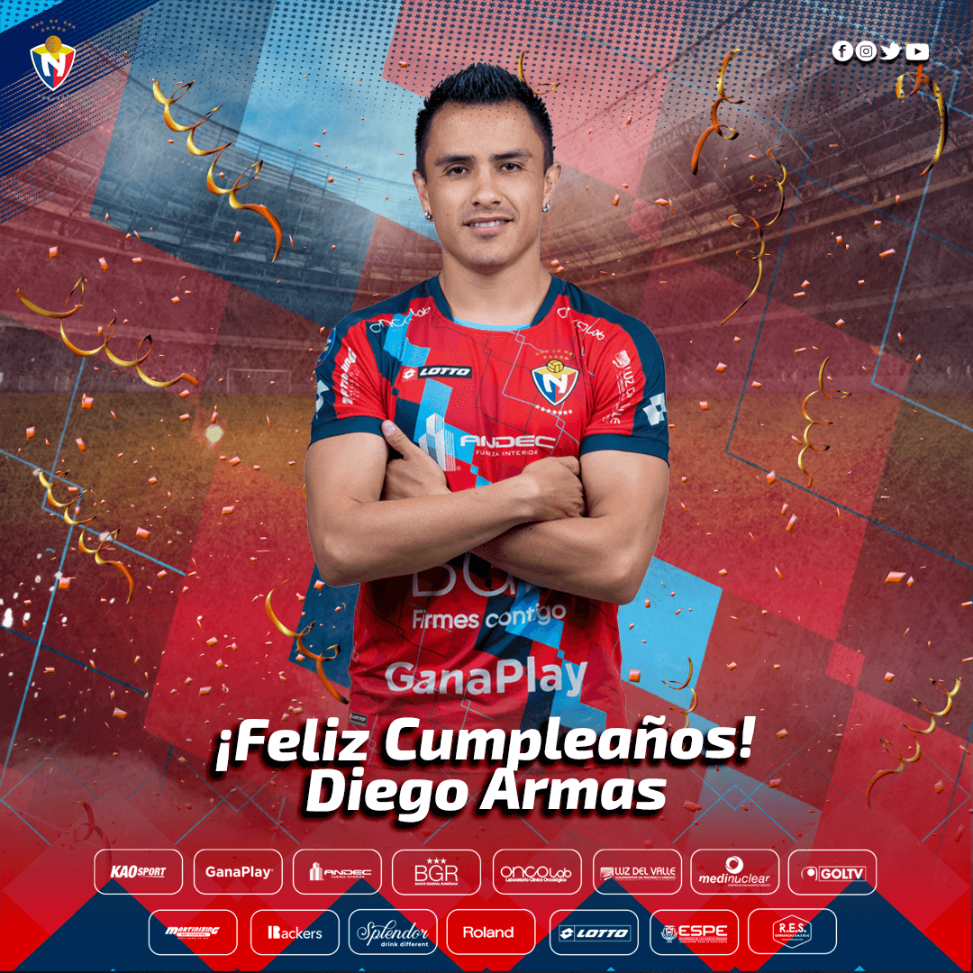 Hoy queremos desear un feliz cumpleaños a
<a href="/diego8armas/">Diego Armas</a> 

¡Felicidades en tu día! 🥳📷