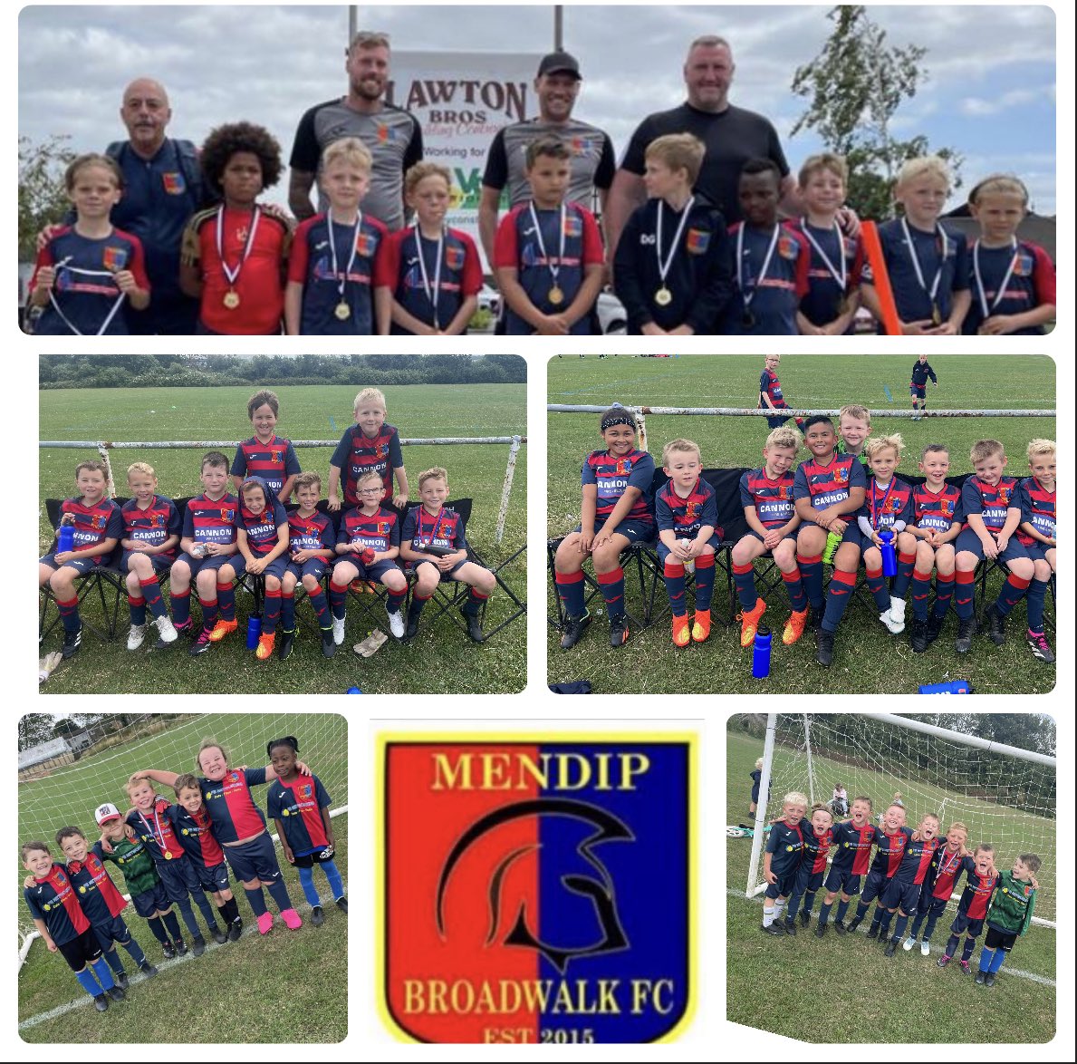 mendip_minions's tweet image. Great day for the minions today , The U10’s reaching the finial in there tournament, The U9’s winning both game only condescending 2 goal and the U7’s wining both their games , That’s back to back wins for them too .
Well done to all the player, goal  scorers  and the motm  👏🏻👏🏻