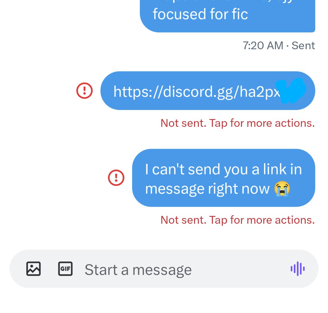 I'm having trouble sending any messages with invites right now so if you can write me on discord under elisamew, that will be faster than DMing here or <a href="/elisamiao87/">elisa</a> but I'll reply here as soon as I can 😭