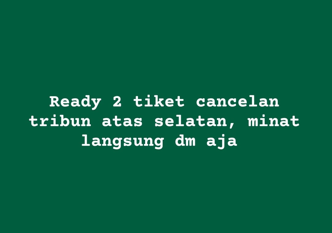 15147Crew's tweet photo. 100k aja sesuai yang gue beli di korwil 

#TiketCancelan https://t.co/46cI1PdmYf