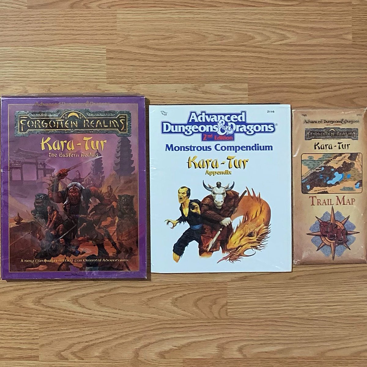 dnd__daily's tweet photo. Oriental Adventures / Kara-Tur. All products released from 1985-1990. #DnD #KaraTur #TTRPG https://t.co/v0ZOTb7Ppr