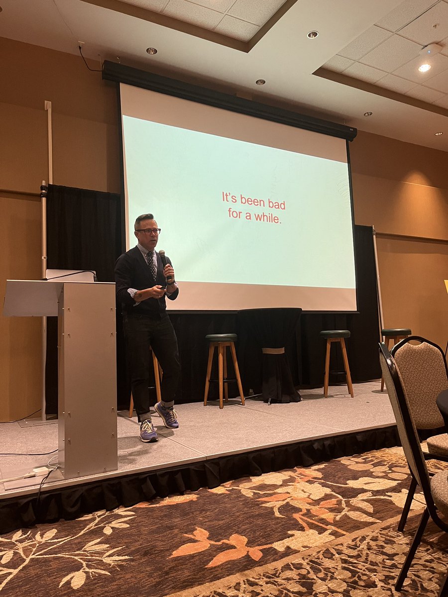 Ashley Robinson (@ashleymr1993) on Twitter photo Kicking off the last day of <a href="/IFAJ2023/">IFAJ 2023 World Congress</a> with a speech on misinformation from <a href="/CaulfieldTim/">Timothy Caulfield</a>, lively session to get us all ready to go for the day #ifaj23 Kicking off the last day of <a href="/IFAJ2023/">IFAJ 2023 World Congress</a> with a speech on misinformation from <a href="/CaulfieldTim/">Timothy Caulfield</a>, lively session to get us all ready to go for the day #ifaj23