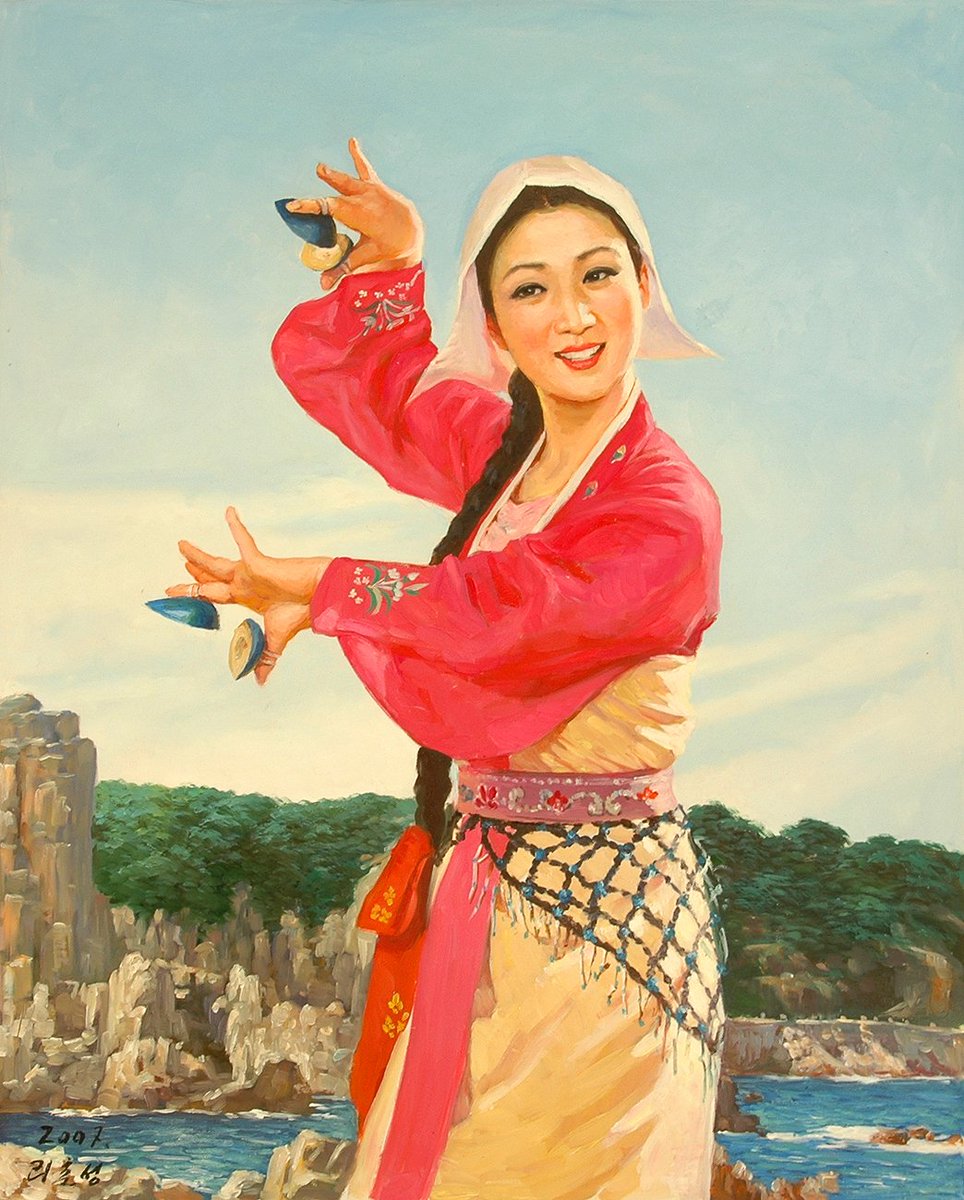 _BrasilPopular's tweet photo. "Garota Apanhadora de Moluscos" de Ri Chun Song (리춘성) em Juche 96 (2007)
#coreiapopular #juche #socialismo https://t.co/J1IUTI6652