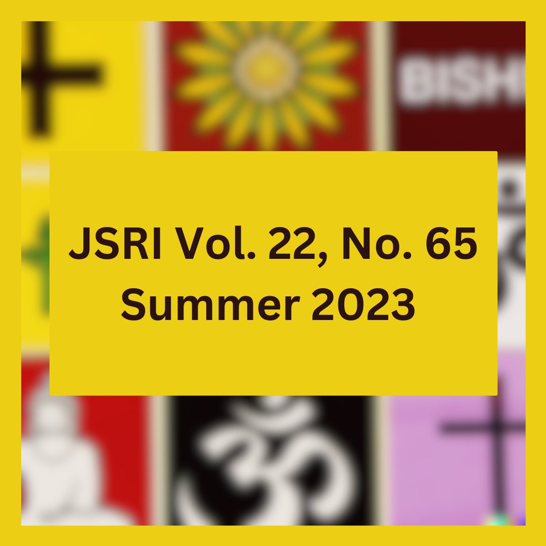 sandufrunza's tweet photo. The new issue of the Journal for the Study of Religions and Ideologies (65/2023) is available on the website
https://t.co/2rWPC1fr5f https://t.co/Xr3fhFYM0k