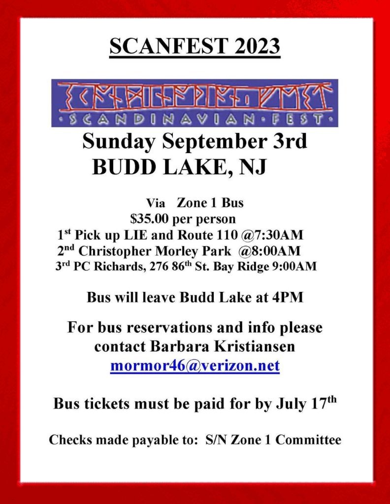 ellenlindstrom's tweet photo. Book your seat to wonderful Scanfest 2023 on Sunday, September 3rd. Roll in on the bus from Long Island to Vasa Park / Budd Lake, NJ. Enjoy lots of fantastic Scandinavian festivities - crafts, food, music &amp; more!  "The Swedish Meatballs" will be on the musical menu! ;) https://t.co/R8vLI7S27L