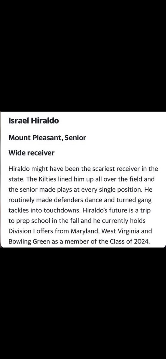 Scary ATH WR,RB,DB,FS 6,0 187lbs <a href="/CoachJayAddison/">Jay Addison</a> <a href="/JoeMento/">Joe Mento</a> <a href="/CoachEugene10/">Bruce Eugene</a>