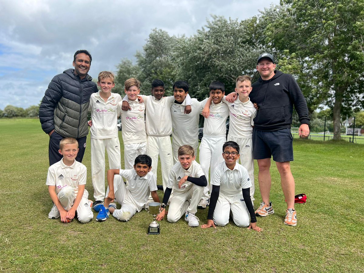 Congrats to our u11s defending their @lpoolcomp league Cup. Thanks to @Northern_Club for hosting and to @HightownStMarys and @formbycricket for great games in the semi and final. Thanks to all parents and coaches who make it possible.