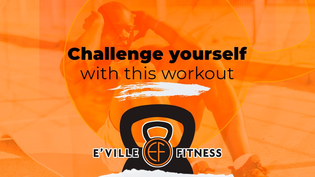 Challenge yourself with this workout: 3 rounds of 10 push-ups, 15 squats, and 20 lunges on each leg. Remember to warm up before starting any workout and cool down afterward to prevent injury. Let's get moving! 

#FitnessChallenge #WorkoutMotivation #GetMoving