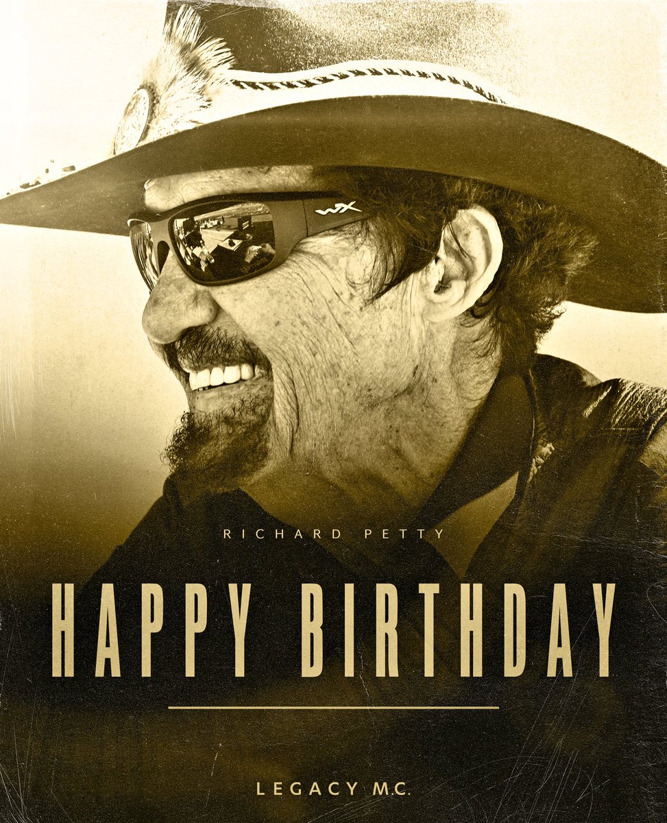Happy Birthday to the King! <a href="/therichardpetty/">Richard Petty</a>