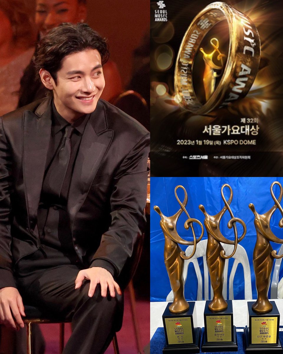 taeguide's tweet photo. We have now won 3 Physical trophies for Taehyung at Seoul Music Award 2023. Kim Taehyung will receive 3 Physical trophies for winning Fancast Fanchoice of the year; a 100% fan voted award, 3 consecutive months in a row

Congratulations Taehyung! 

HAT-TRICK FOR V
#SMA3RDWINforV https://t.co/ShKq8jTIFs