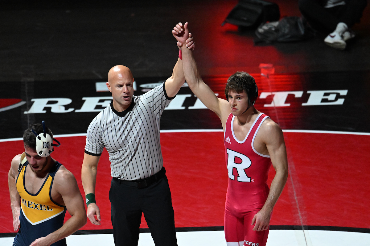 RUAthletics's tweet photo. #ScarletSpotlight: @RUWrestling
π€Ό 7οΈβ£ national qualifiers
π€Ό Soldano Intermat All-Freshman Team
π€Ό Heilmann, White NWCA Scholar All-Americans
π€Ό Top 5οΈβ£ in national attendance for 7th straight year
#yeaRinReview https://t.co/RXDmSntHTD