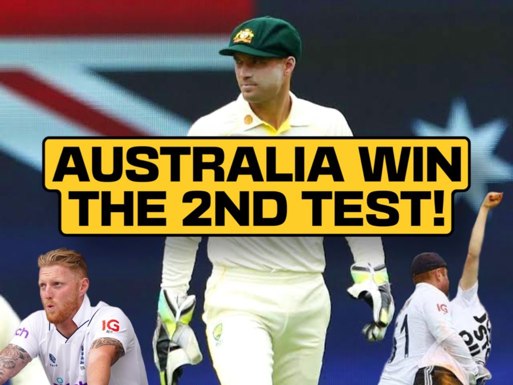 AUSSIES GO 2-0 UP 🇦🇺🏏

This test match had it all! Streakers, big shots, cheeky runouts and abusive English fans 😂

Did we miss anything? 

#Ashes2023 #Ashes #AlexCarey