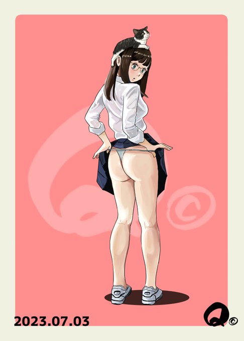 7/3㊊のモカちゃん
履いてみた😉
こうなるよね～😱 