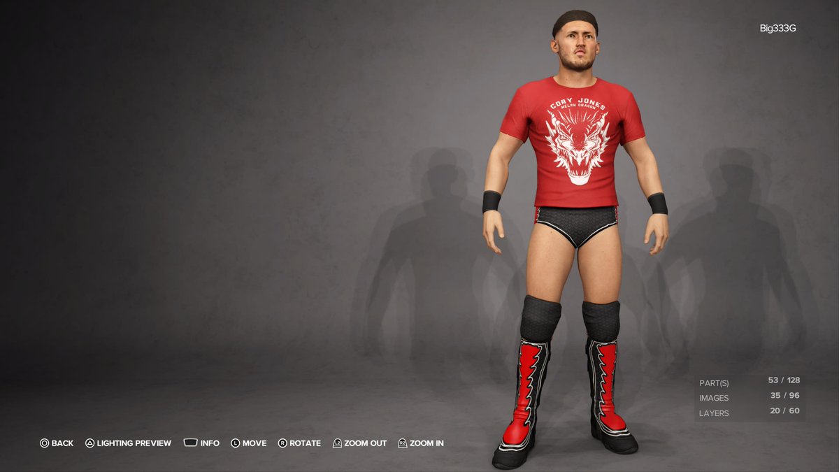 Big333Gus's tweet photo. @a2jwwe2k my take on Cory a few years into his career. The Welsh Dragon https://t.co/oMqyyZLy8d