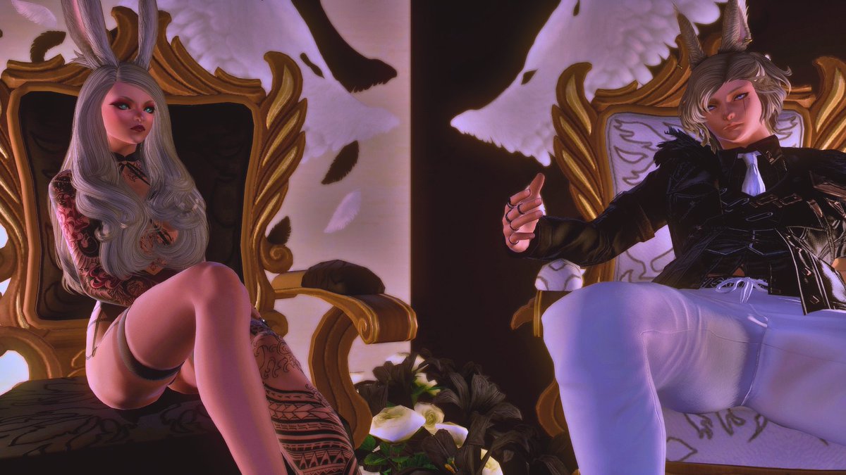 CelaenaW_ffxiv's tweet image. 𝔸 𝕓𝕣𝕠𝕥𝕙𝕖𝕣 𝕒𝕟𝕕 𝕒 𝕤𝕚𝕤𝕥𝕖𝕣. 𝕋𝕨𝕚𝕟𝕤

#GPOSERS #ffxivsnaps #SquidStudio #Viera