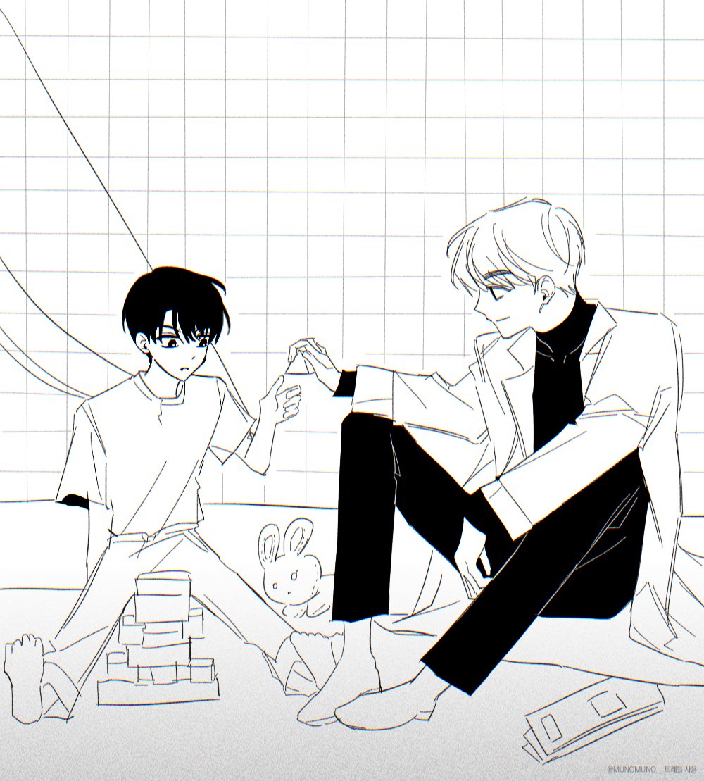 실험체랑 연구원... 그뭔십같은거... #새준