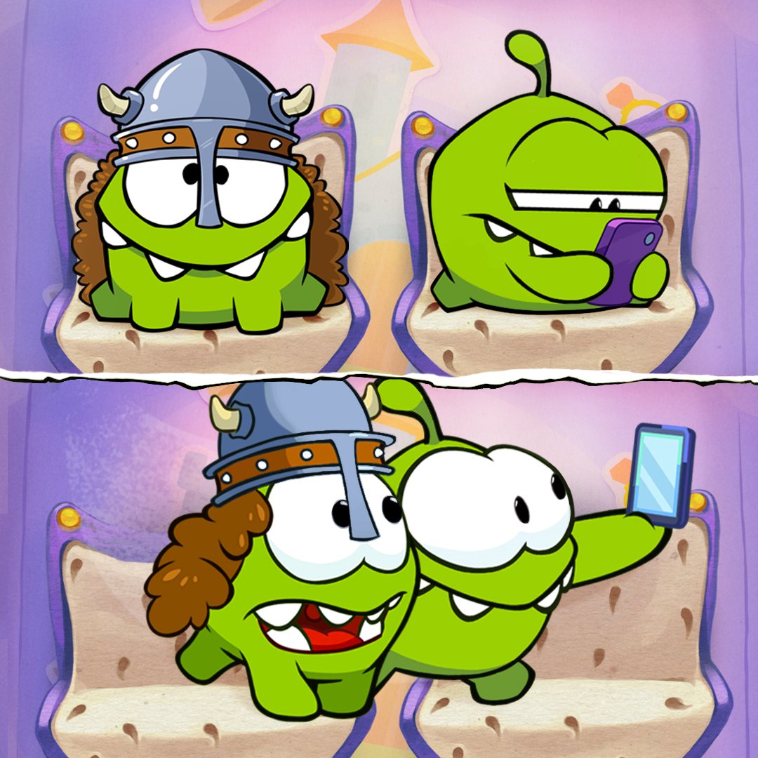 Cut the Rope on X: Let's be real: that's what the Modern Nom in Cut the  Rope: Time Travel should be like  / X