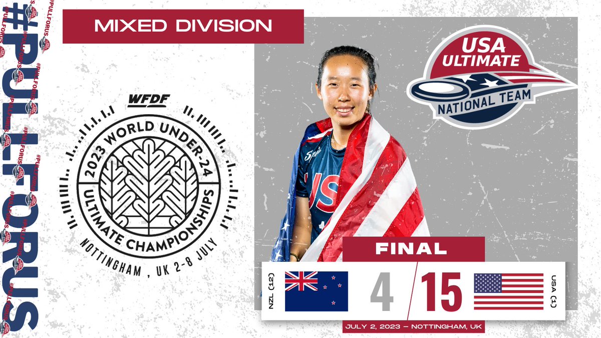 All three U.S. National Teams start off in the win column! 🇺🇸

#PullForUS | <a href="/WorldFlyingDisc/">World Flying Disc Federation (WFDF)</a>