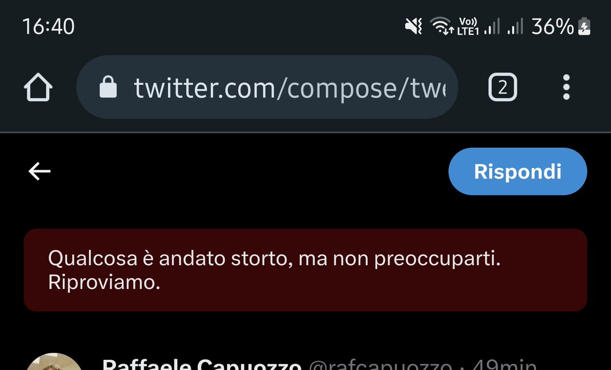 Ho palesemente detto una cazzata.
Non funziona un cazzo.
Adesso non ti dicono più che hai superato il fantomatico limite, ti dicono che sei un account automatizzato e così non puoi fare una mazza, sei letteralmente invisibile.