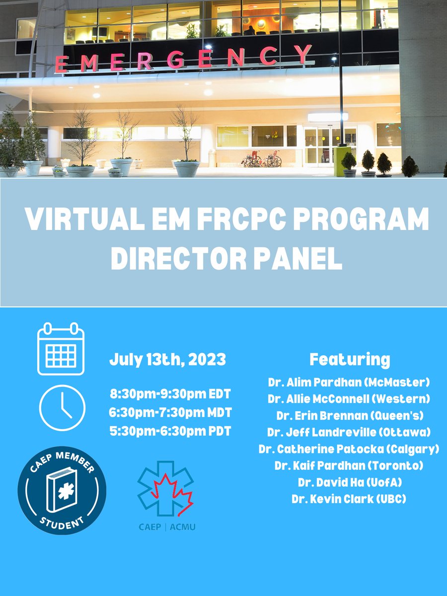 First PD panel of the 2023-2024 year is scheduled for July 13th!! 8:30-9:30 PM EST. Sign up here and submit your questions: forms.gle/DJPi5FkR5XBryq… Registration is first come, first-serve!