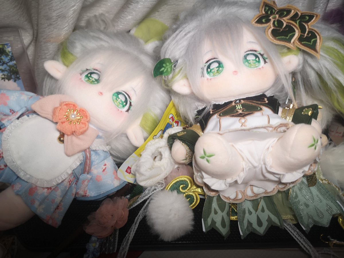 ineri_'s tweet photo. 发一些纳西妲
#Nahida #GenshinImpact  #原神 #纳西妲 #棉花娃娃 #原神棉花娃娃 https://t.co/nsBZb5RVUI