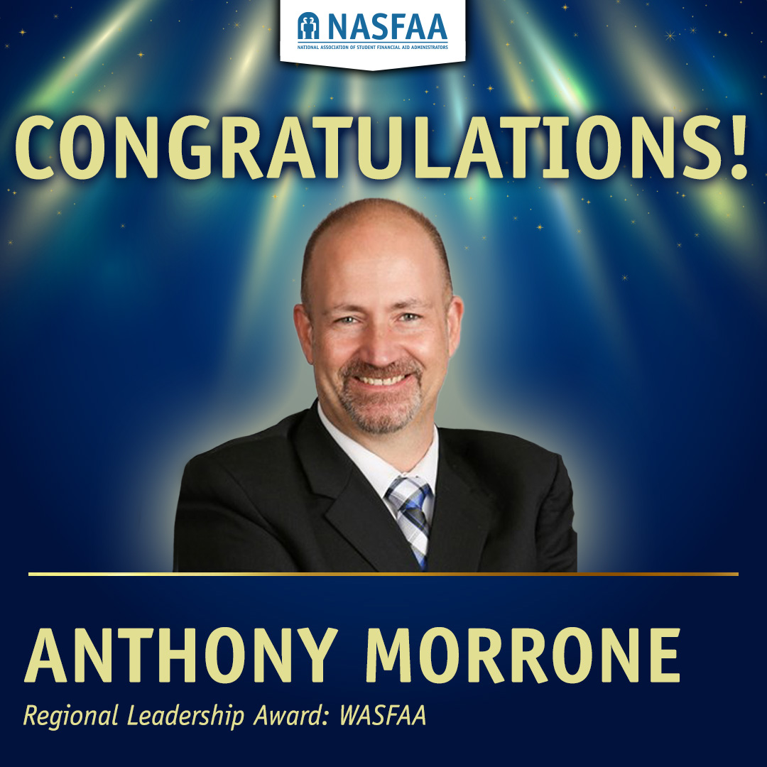 nasfaa's tweet photo. @SWASFAA’s Tricia Dubroc, vice president at Louisiana Public Facilities Authority; and @WASFAA_org’s Anthony Morrone, director of financial aid at @NevadaState. https://t.co/7QJtMmJ0G8