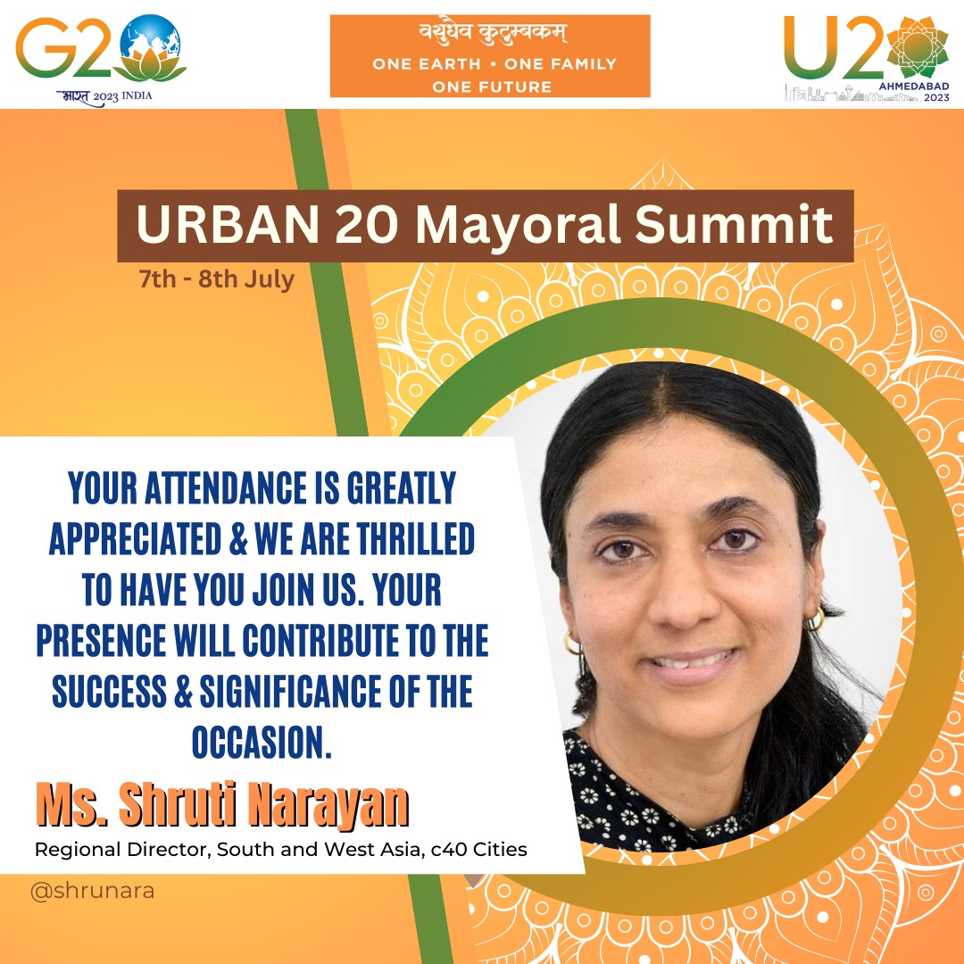 U20India's tweet photo. @shrunara your presence is highly anticipated and we are honored to have you join us at U20 Ahmedabad. We look forward to a momentous occasion filled with meaningful discussions and fruitful collaborations.

#U20Ahmedabad #G20India https://t.co/vFtjVmyIuJ