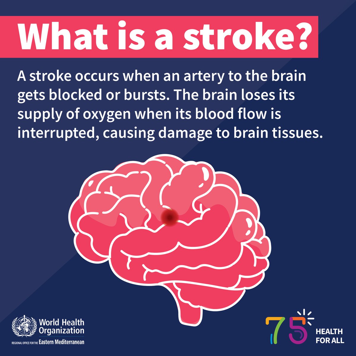 How Is Smoking Related to Heart Disease & Stroke? ➡️ Lower “good” cholesterol (HDL) ➡️ Makes blood likely to clot, which can block blood flow to the heart & brain ➡️ Damage cells that line the blood vessels Source: @CDCgov SAY NO TO TOBACCO🚭 🚭 🚭 . . . #ExposeTobacco #Stroke