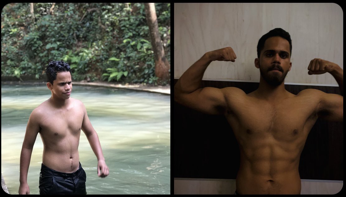 AnshulGains's tweet photo. My weight has been 66.3kg for the past one year now.

3 years I was 70+ kg with none existent muscle mass.

If I had to start today, this would be my schedule. https://t.co/WL9tE2pQHh