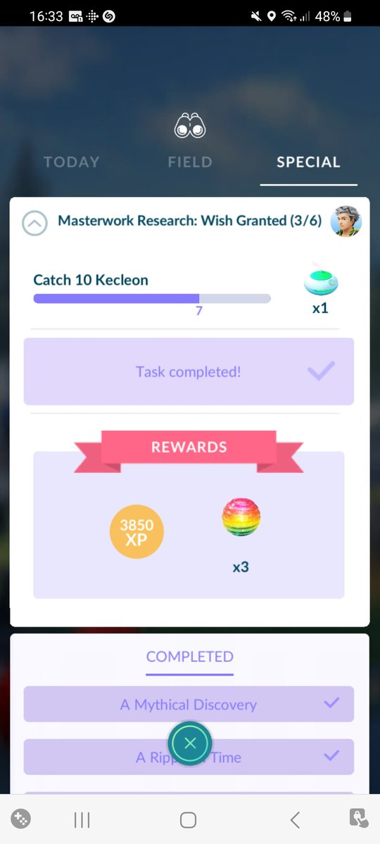 Masterful_27's tweet image. A couple of quick ones! 7/10 🥰 #Kecleon #PokemonGo