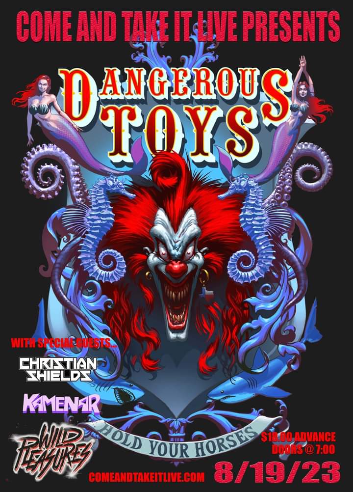 jasonmcmaster's tweet image. DANGEROUS TOYS at it again!