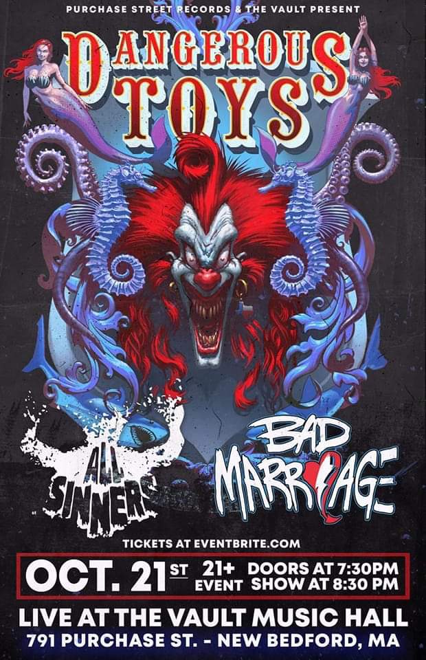 jasonmcmaster's tweet image. DANGEROUS TOYS at it again!