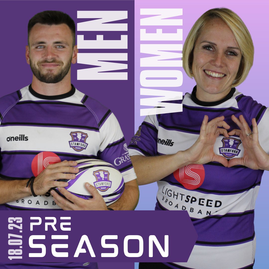 We’re nearly there ! Seniors Pre Season start 18/7/23 @ 7pm. All abilities welcome - new, existing &amp; those wanting to return to the game 👊 Come along and give us a go 👍👍 <a href="/RFU/">Rugby Football Union</a> <a href="/RFUMidsClubSup/">RFU Midlands Club Support</a> <a href="/Mercury1712/">Stamford Mercury</a>